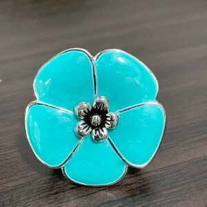Turquoise Flower Ring